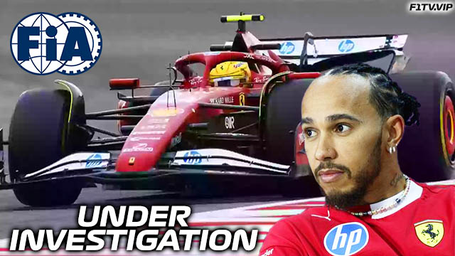 Lewis Hamilton's Ferrari Under FIA Investigation Following Red Bull Complaints